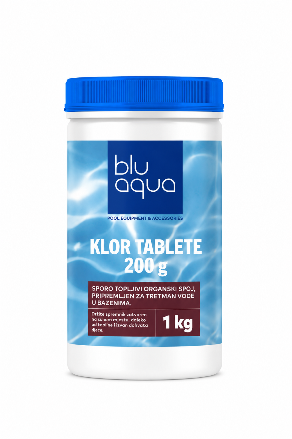 GG 030802 BLU AQUA - KLOR TABLETE 200g, 1kg - Image 1