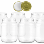 STAKLENKA 720ML FACET + POKLOPAC 6/1
