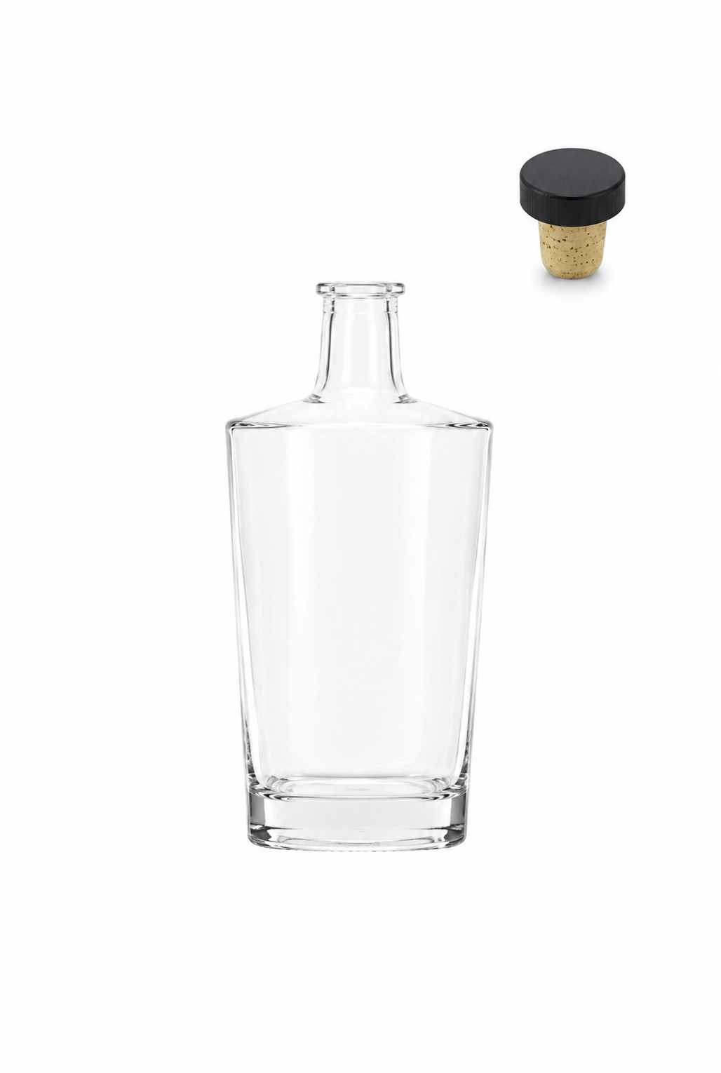 GG 039233 BOCA PLOSKA ELEGANT 500ML + ČEP - Image 1