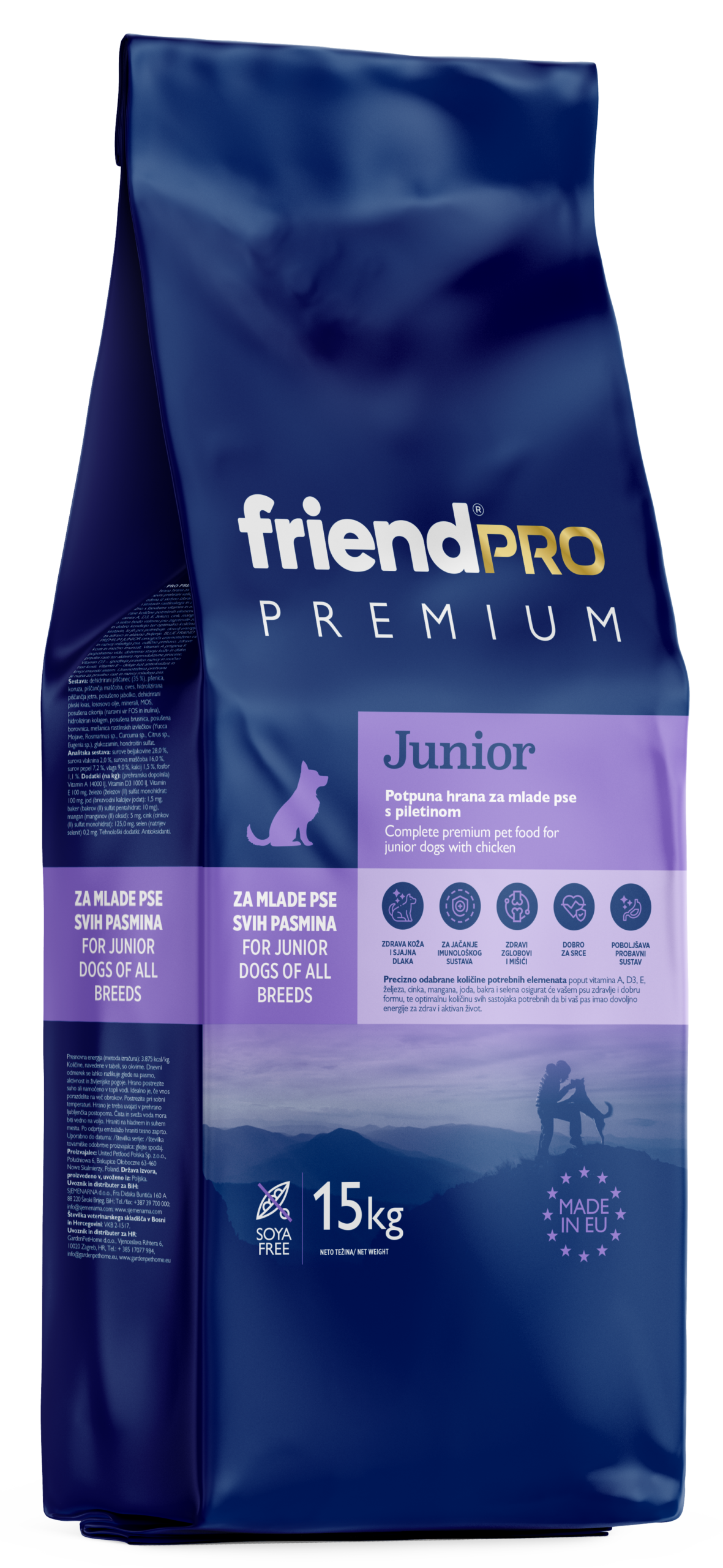 PREMIUM JUNIOR 15kg FRIEND PRO DD - PREMIUM JUNIOR 15kg - Image 1